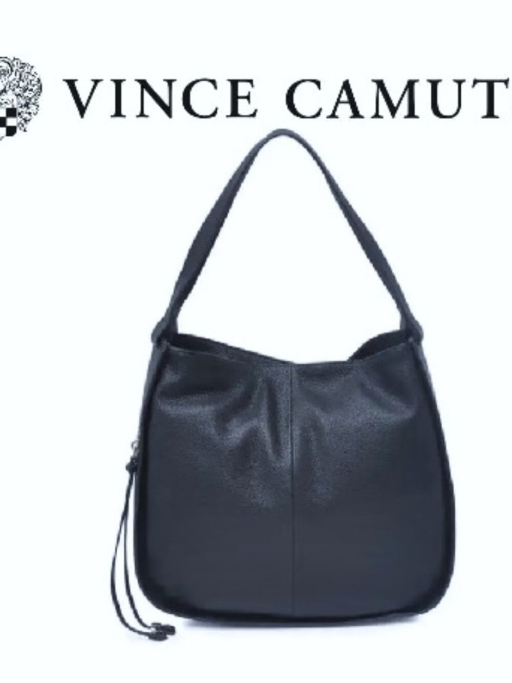 New $198 Vince Camuto Aleah Tassel Hobo Shoulder Bag Purse Handbag